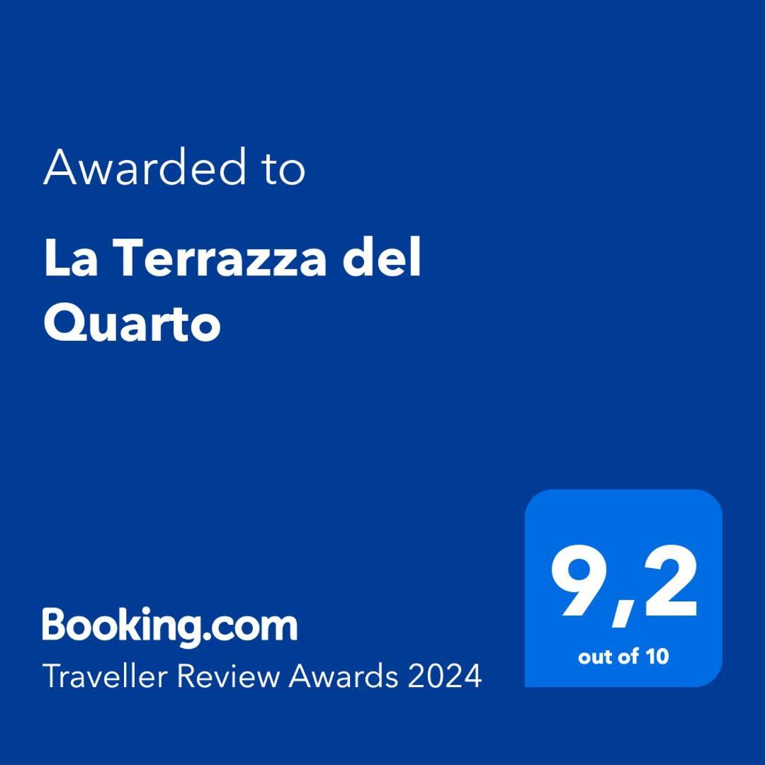 La Terrazza Del Quarto L'Aquila Eksteriør billede